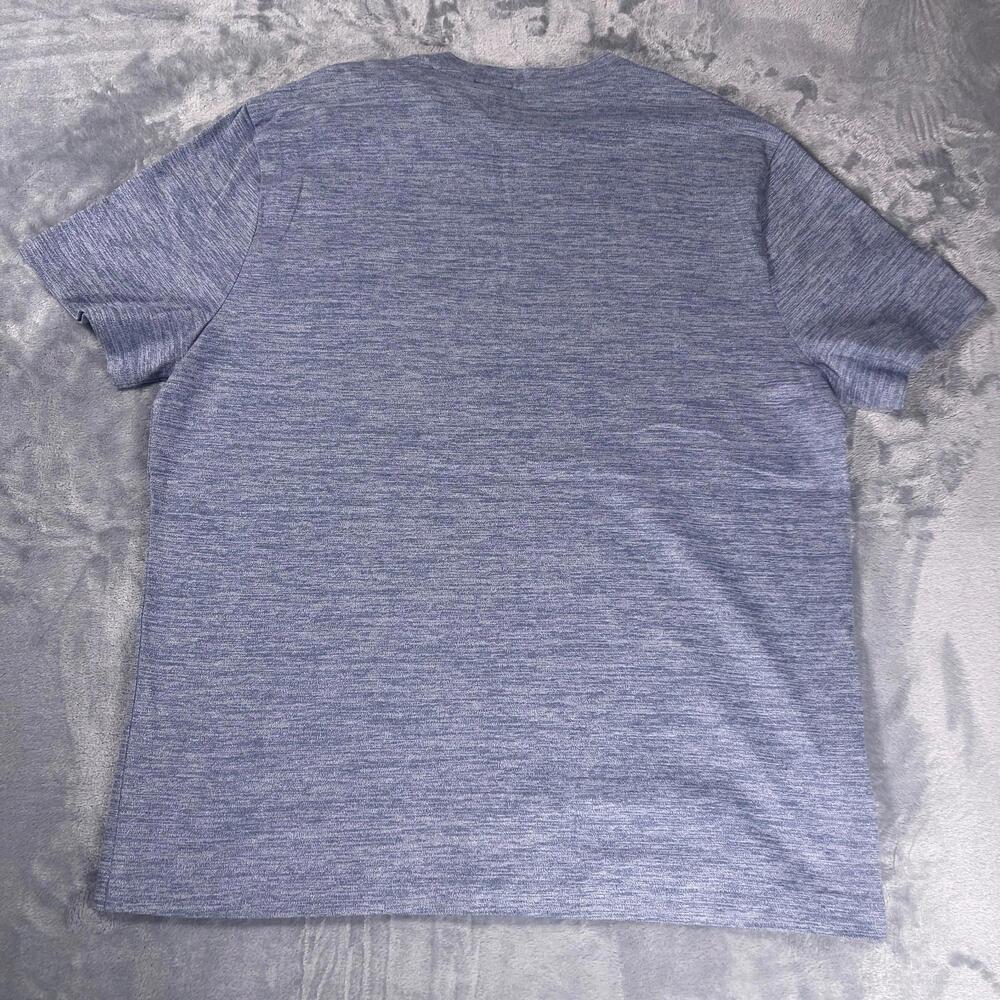 Original Penguin Mens T-Shirt XL Blue Gray Heather Short Sleeve‎ Crew Neck NWT - Picture 5 of 5